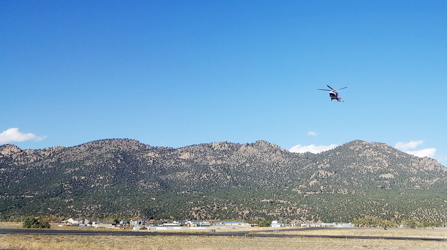 Helicopter test